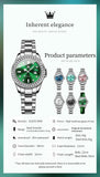 Original Luxury Brand Zircon Diamonds Dial Quartz Women Watches Fashion Business Bracelet Waterproof Wristwatch