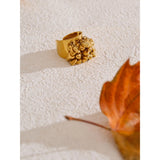 18K Gold High Quality Stainless Steel Metal Heart Tassel Handmade Exclusive Design Ring