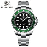 Ceramic Bezel Sapphire Mirror SD1953 Water Ghost Swiss Luminous NH35 Movement Dive 30Bar Waterproof Mechanical Watch