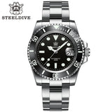 Hot Selling SD1953 Ceramic Bezel 41mm Steeldive 30ATM Water Resistant NH35 Automatic Top Brand Mens Dive Watch