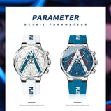 New Arrival Classic FashionSilicone Strap Luxury Top Brand Waterproof High Quality Trend Quartz Watches for Men