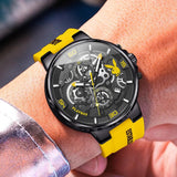 New Arrival Luxury Original Silicone Strap Fashion Quartz Waterproof Luminous Sports Top Brand Men's Wrist Watches