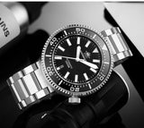 Top Brand Sapphire Glass Super Luminous Calendar Automatic Mechanical Wristwatch Luxury Men's Diver's Watches