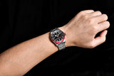 Classic Luxury Brand Mechanical Sapphire Crystal Luminous 200m Waterproof Stainless steel Men's Wristwatch, Best Gift