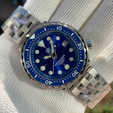 Automatic Dive Stainless Steel 300m Water Resistant Ceramic Bezel Sport Tuna Watch