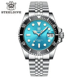 Ceramic Bezel Sapphire Mirror SD1953 Water Ghost Swiss Luminous NH35 Movement Dive 30Bar Waterproof Mechanical Watch