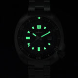 200M Waterproof 2115 Movement Ceramic Bezel Sapphire Crystal Luminous Diver Watch