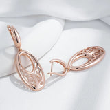 14K Gold Filled Unique Flower Ethnic Earrings High Quality Fine Boho Jewellery