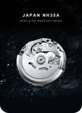 New Arrival Luminous Mechanical Ceramic Bezel Sapphire Glass Automatic Diver Wristwatches for Men
