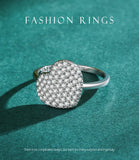 Romantic Heart 925 Sterling Silver Clean AAAA Lab Created Diamond Ring