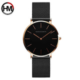 Best Price Elegant Women Watches Japan Quartz Movement Waterproof Rose Gold Stainless Steel Mesh Ladies watches