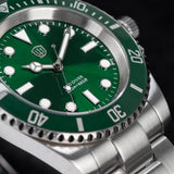 200M Waterproof Ceramic Bezel Quartz Sapphire Stainless Steel Men Dive Watch