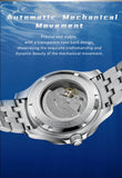 Miyota 8215 Waterproof Business Casual Sapphire Automatic Mechanical Watch