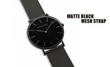 Best Price Elegant Women Watches Japan Quartz Movement Waterproof Rose Gold Stainless Steel Mesh Ladies watches