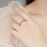 Stunning 3mm VVS1 D Colour Moissanite Diamonds Eternity 925 Sterling Silver Rings