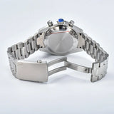 Japanese Quartz vk63 Sapphire Glass Panda dial vk63 Movement Chronograph Multi-function Men's Business Watch