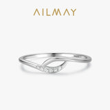 Interwoven Design Silver Elegant Sparkle AAAA Lab Created Diamonds Ring