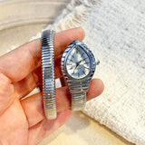 Fashion Selection Snake-Shape Elastic Bracelet Creative Quartz Watch