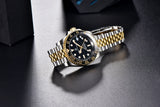New PD-1662 V5 Men Mechanical Watches Luxury Ceramic Bezel Automatic Watch 100M Waterproof GMT WristWatch for Men