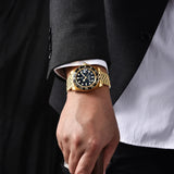 New PD-1662 V5 Men Mechanical Watches Luxury Ceramic Bezel Automatic Watch 100M Waterproof GMT WristWatch for Men