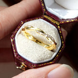 Fabulous Twist Shank VVS1 D Colour Moissanite Full Eternity Rings Fine Jewellery