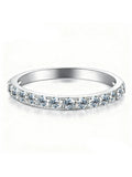 Admirable VVS1 D Colour Moissanite Diamond Stackable Solitaire Ring