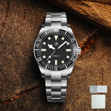 Top Brand New Men's Mechanical Watch NH35 Automatic Men's Sapphire Glass Ceramic Bezel Stainless Steel 10BAR Watch