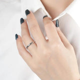 Charming GRA Certified Full Round Moissanite S925 Sterling Silver Rings for Women Engagement Wedding Fine Jewellery