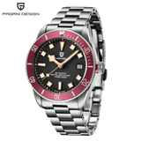 Famous Design Top Luxury Mechanical Automatic Japan NH35 Movt Waterproof Luminous Wristwatches for Men