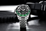 Luxury Design V3 Version GMT Watches Men's Luxury Sapphire Automatic Mechanical Stainless Steel Waterproof Watch