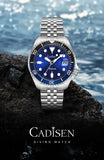 New Arrival Luminous Mechanical Ceramic Bezel Sapphire Glass Automatic Diver Wristwatches for Men