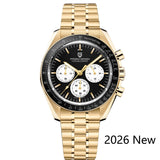 New Design AK Project Mars AR Sapphire Chronograph Automatic Date Luxury Quartz Watch