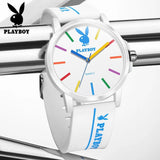 Famous Brand Fashion Casual Watch For Men - Luxury Brand Simple Dial Waterproof Silicone Strap Wristwatch - The Jewellery Supermarket