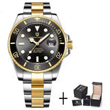 Top Brand New 39MM Submersible Mechanical Watch Ceramic Bezel Luxury Sapphire Glass 100M Waterproof Automatic Watch