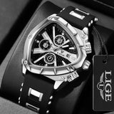 Top Brand Fashion Triangle Chronograph Military Wristwatches - Sport Army Luxury Waterproof Quartz Mens Watches
