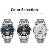 New High Quality Brand Multifunctional Waterproof Luminous Hollow Out Automatic Mechanical Watches