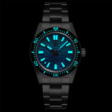 VH31 Movement Diving 20ATM Waterproof 316L Steel 37MM Tidal Deep Navy Quartz Watch
