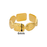 New Arrivals 18K Gold Colour New Stainless Steel Rings for Women Jewellery - Beautiful Fashion Rings - The Jewellery Supermarket