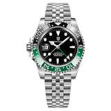 Top Brand 40mm Mechanical Watch Sapphire Glass 100M Waterproof Automatic Wristwatch