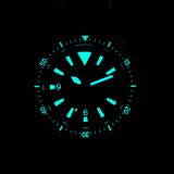 10Bar Waterproof Sweep Seconds Movement Sapphire Glass Stainless Steel Dive Watches