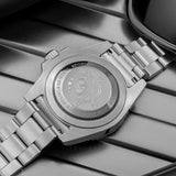 Super Blue Luminous 200M Waterproof Stainless Steel Sports Diving Quartz Watches