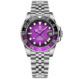 Top Brand 40mm Mechanical Watch Sapphire Glass 100M Waterproof Automatic Wristwatch