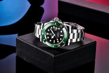 Top Brand Fashion Men's Sports Automatic Mechanical Watch - NH35 Stainless Steel Sapphire Waterproof Wristwatch