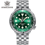Automatic Dive Stainless Steel 300m Water Resistant Ceramic Bezel Sport Tuna Watch