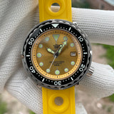 Automatic Dive Stainless Steel 300m Water Resistant Ceramic Bezel Sport Tuna Watch