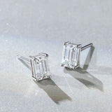 Luxury 0.5-2 Carats Marquise Heart Pear Princess Cut Moissanite Diamonds Stud Earrings