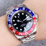 Stainless Steel Dive Automatic Sapphire Crystal Rotating Bezel Luminous Mechanical Watch