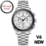 New Design AK Project Mars AR Sapphire Chronograph Automatic Date Luxury Quartz Watch