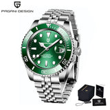 Top Brand Fashion Men's Sports Automatic Mechanical Watch - NH35 Stainless Steel Sapphire Waterproof Wristwatch