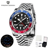 New LUXURY DESIGN Top Mechanical Automatic Watch Sports Rubber Diver Series Watch Luminous Date Display Wristwatches